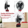 Electric Fan Floor Fan Household Desktop Fan Outdoor Camping Fan For Milwaukee M18 18V Li-ion Battery 48-11-1835 48-11-1890 4