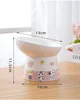Cat Ceramic Bowl Pet Food Utensils High Footed Bowl 6