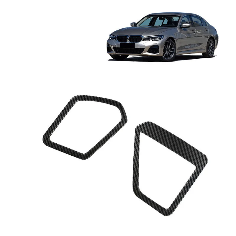

Детали салона автомобиля из углеродного волокна приборной панели воздуха на выходе Накладка аксессуары для BMW 3 серии G2 2019 2020 2021 2022