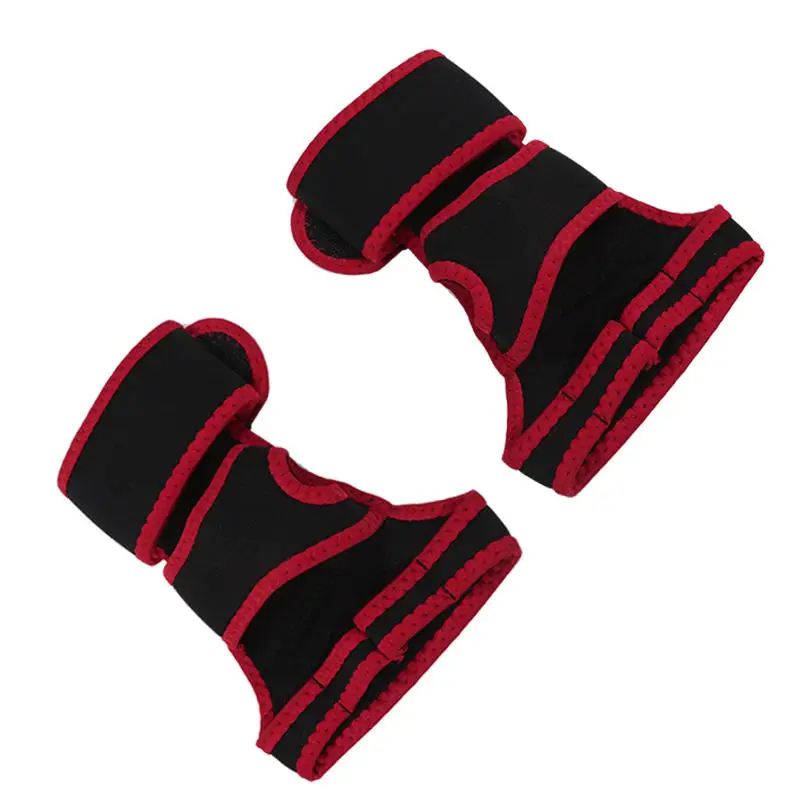 1pair Hand Wrist Palm Protector Gloves Gym Fitness Heavy Glove Gloves Half Non-Slip Wrist Finger Weightlifting Sport Support