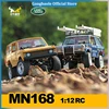 MN MODELl New MN168 NEW 1/12 Rc Car 4WD Remote Controlled Crawler Car Off Road Vehicle Full Proportion Climbing Car Toys Gift 1
