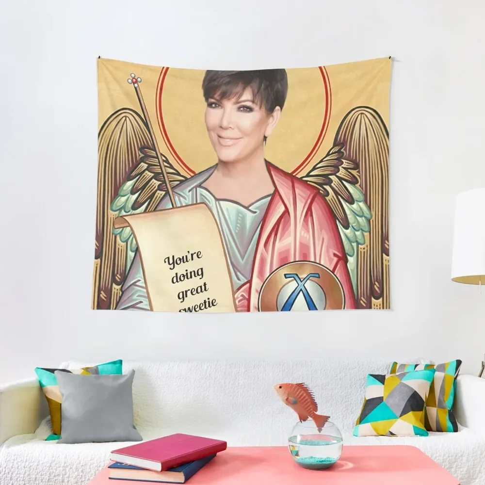 

Jesus Artist Tapestry Wallpaper Decoration Aesthetic Tapestry
