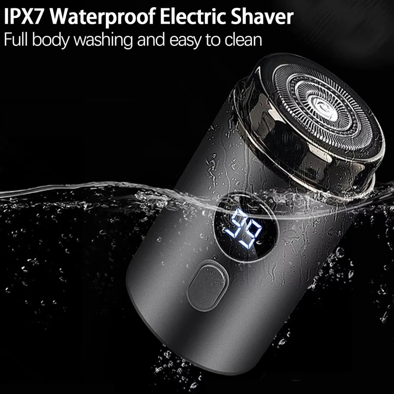 Xiaomi Men Electric Mini Shaver Rechargeable Type-c Rechargable Car Travel Portable Shaver With LED Digital Display Home Razor 6
