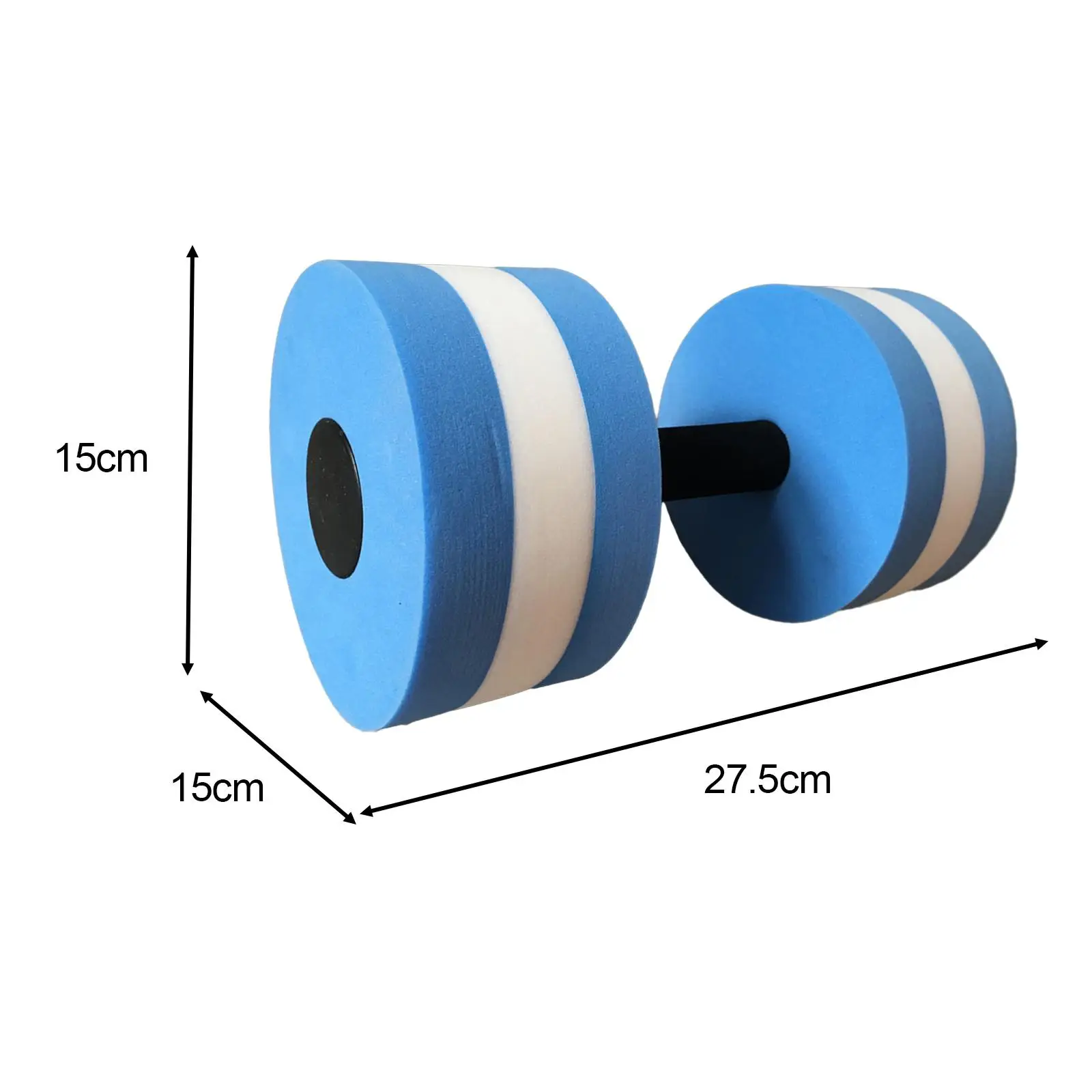 Aquatic Dumbbell Hand Bar Water Aerobics Workouts Aquatic Exercise Dumbbells