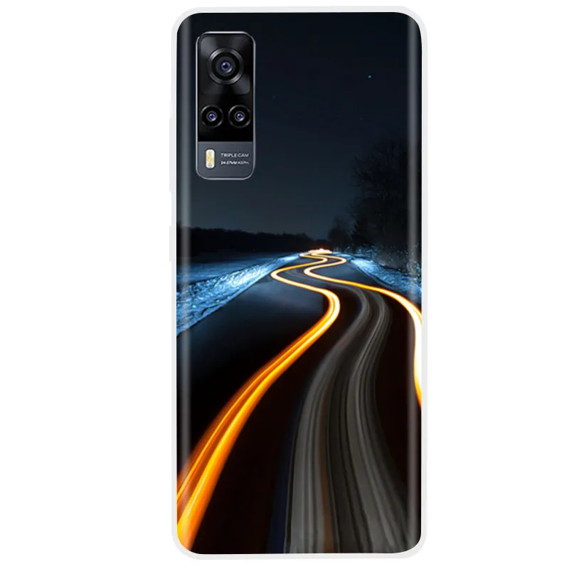 Phone Case For Vivo Y31 Case Vivo Y31 Cover Soft Tpu Silicone Phone Case For Y53S 4G V2036 Back Cover Coque Funda Bumper Etui phone case phone protector cover