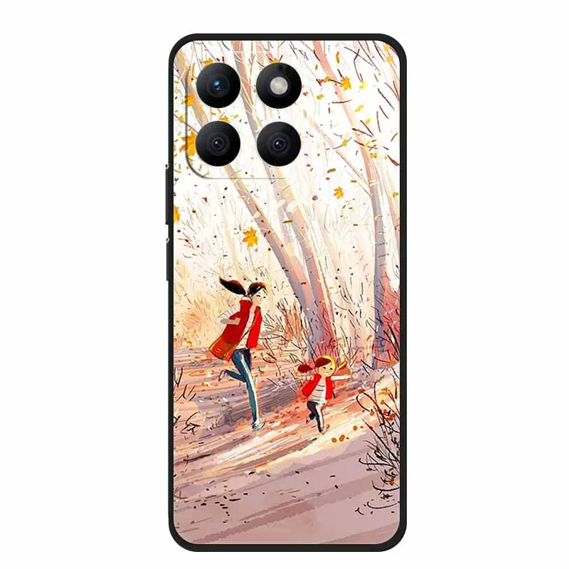 Luxury Soft Black Silicone TPU Shockproof Protector Case