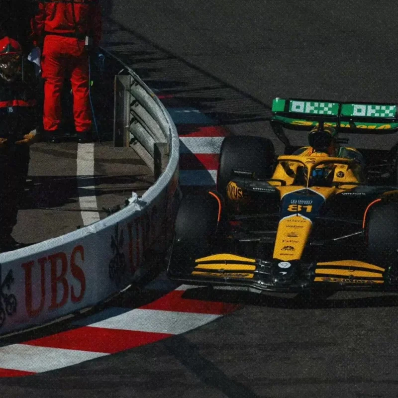 1:43 Bburago Mclaren MCL38 Monaco Grand Prix F1 2024 F1 Alloy Miniature Diecast Model #4 #81 Lando Norris ﻿F1 Alloy Car Toy Gift 2