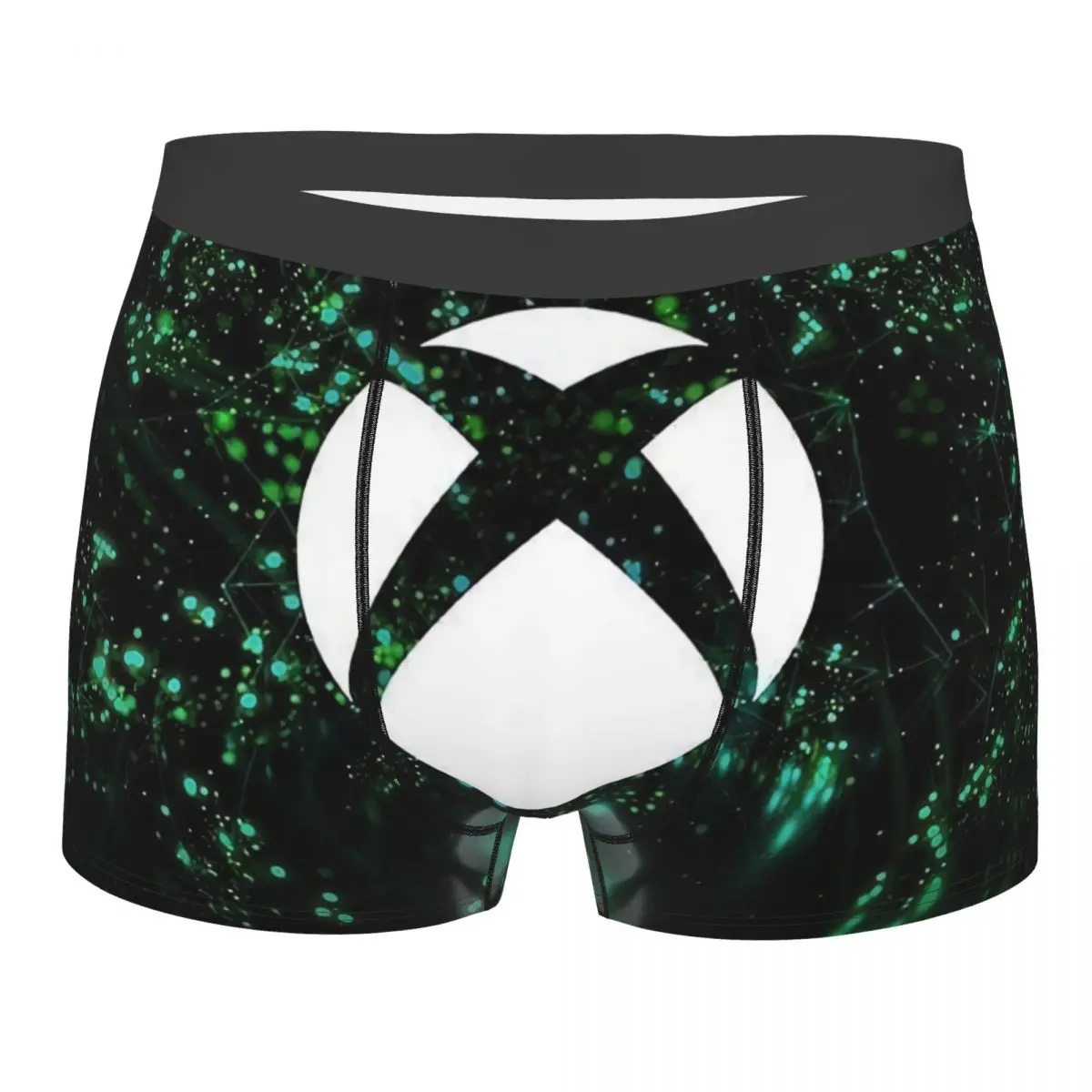 Custom Classic Xbox Logo Underwear Men Stretch Game Gamer Gifts Boxer Slip Shorts Mutandine Mutande Morbide Per Uomo