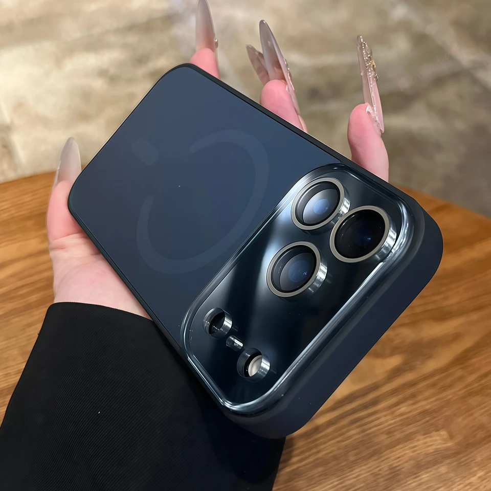Official Magnetic Phone Case with Big Window Charger Protector Cover