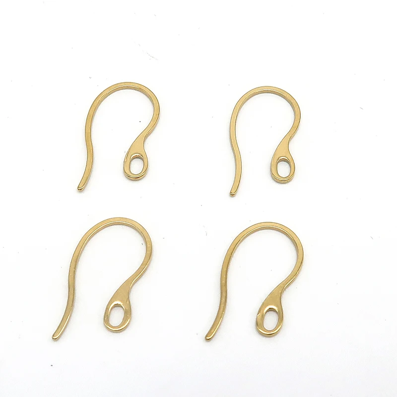 Earring Hook Hardware Silver Surgical Hypoallergenic Stainless Steel