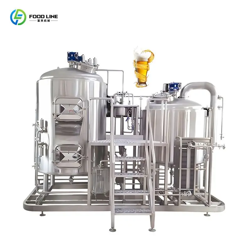 Factory Wholesale Beer Brewing Equipment Multi-Flavor Craft Beer Producing Equipment Machine