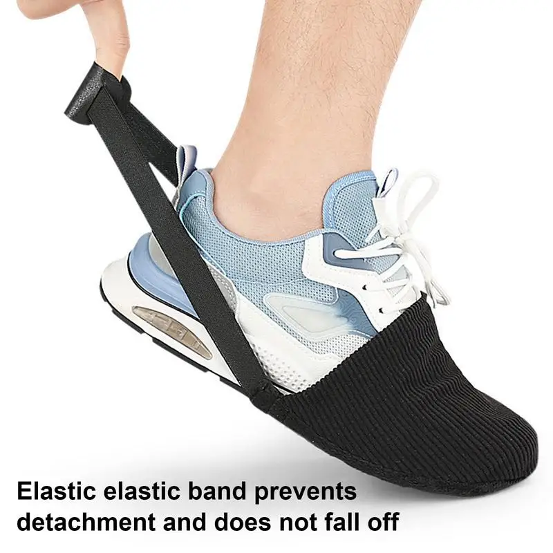 Elastic Band Bowling Shoe Sliders Smooth Sliding Bowling Ball Shoes Covers Velvet Bottom Shoe Sliders Slide Accessories 1pc