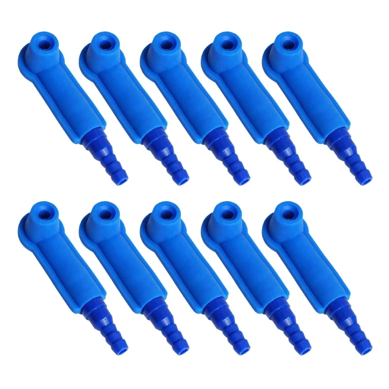 

10Pcs Oil Pumping Pipe Brake Oil Change Connector Oil Filling Equipment Accessory Car Brake System Fluid Connectors