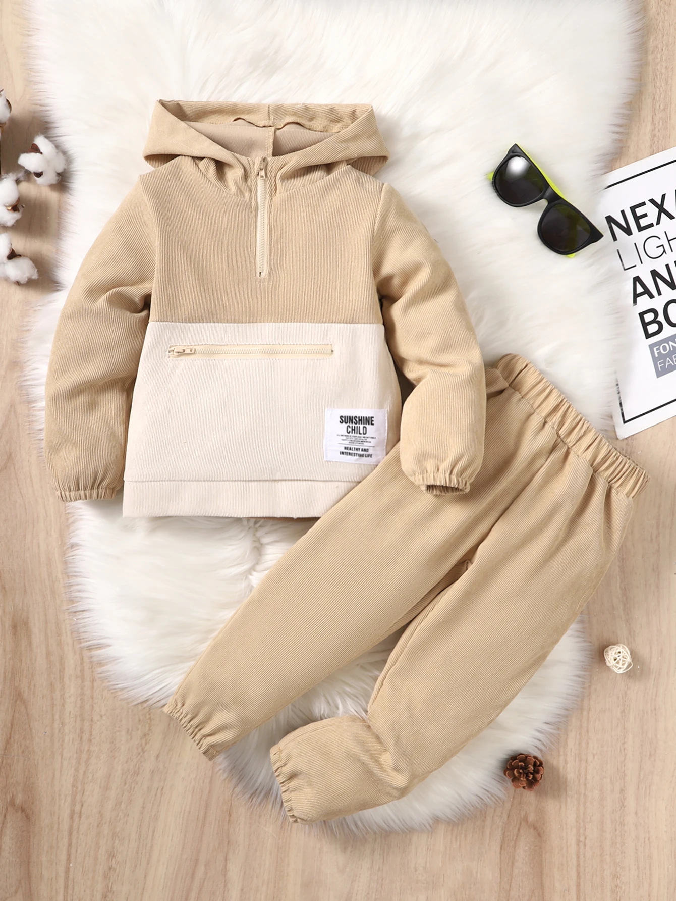 Boys Hooded Sports Suit 5