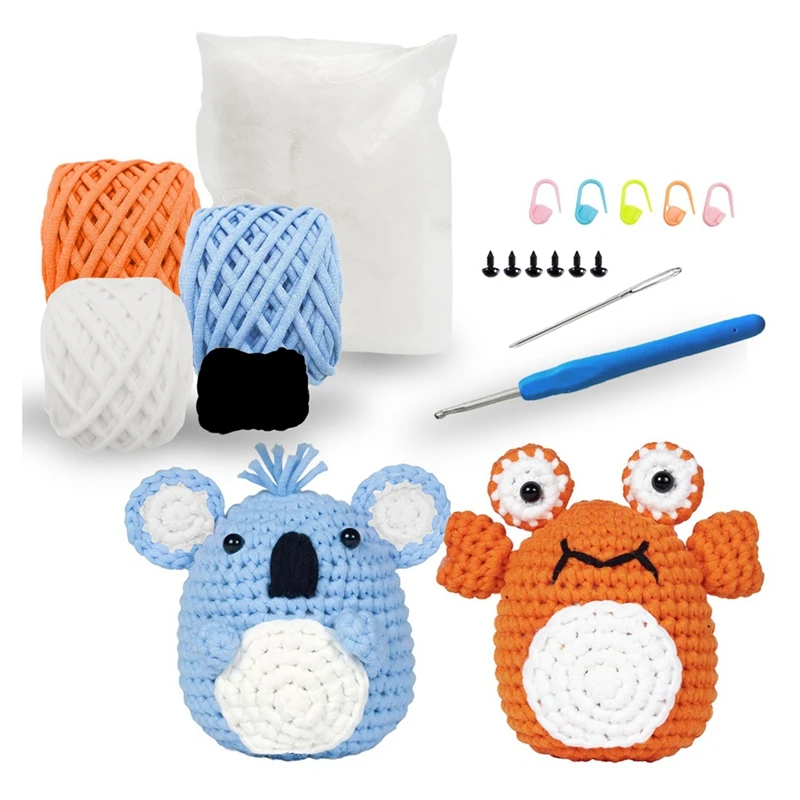 

Beginner Crochet Kit Crochet Kit As Shown Acrylic For Beginners With Step-By-Step Video Tutorials