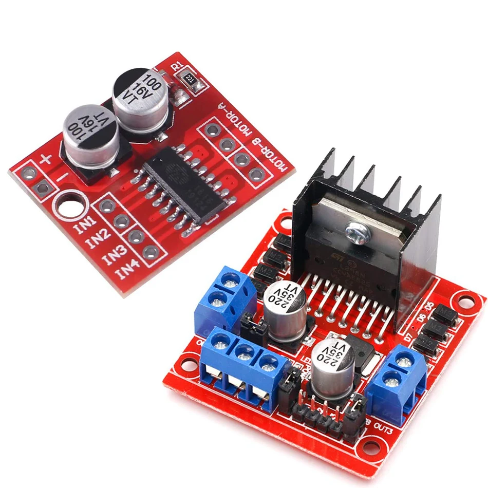 L298N Scheda Controller Di Azionamento Del Motore Dc Dual H-Bridge Robot Modulo Di Controllo Del Motore Passo-Passo Per Arduino Uno Mega R3 Mega2560