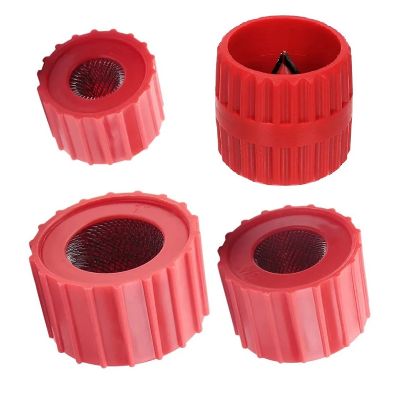 

4-Piece Copper Pipe Cleaning And Reaming Kit Perfectly Prepare For Pipe Soldering