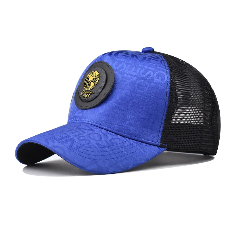 Persönlichkeit Brief Neue Design Retro Mesh Baseball Kappe Für Männer Frauen Herbst Sommer Snapback Hut High Top Netzwerk Sonne Hüte Gorras – Detail 6