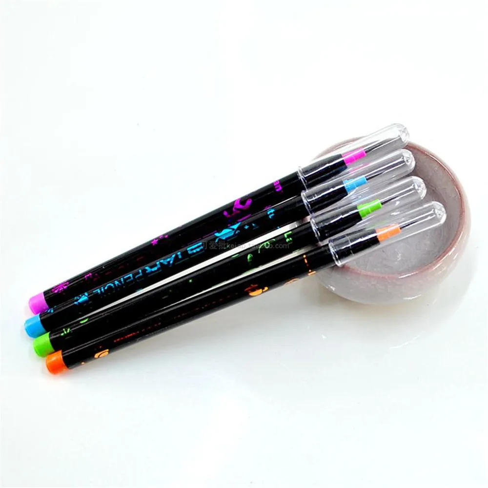4/16PCS Colorful Non-sharpening Pencils Cute Cartoon Students Writing Pens School Stationery Pencil for Kids Office Supplies 5