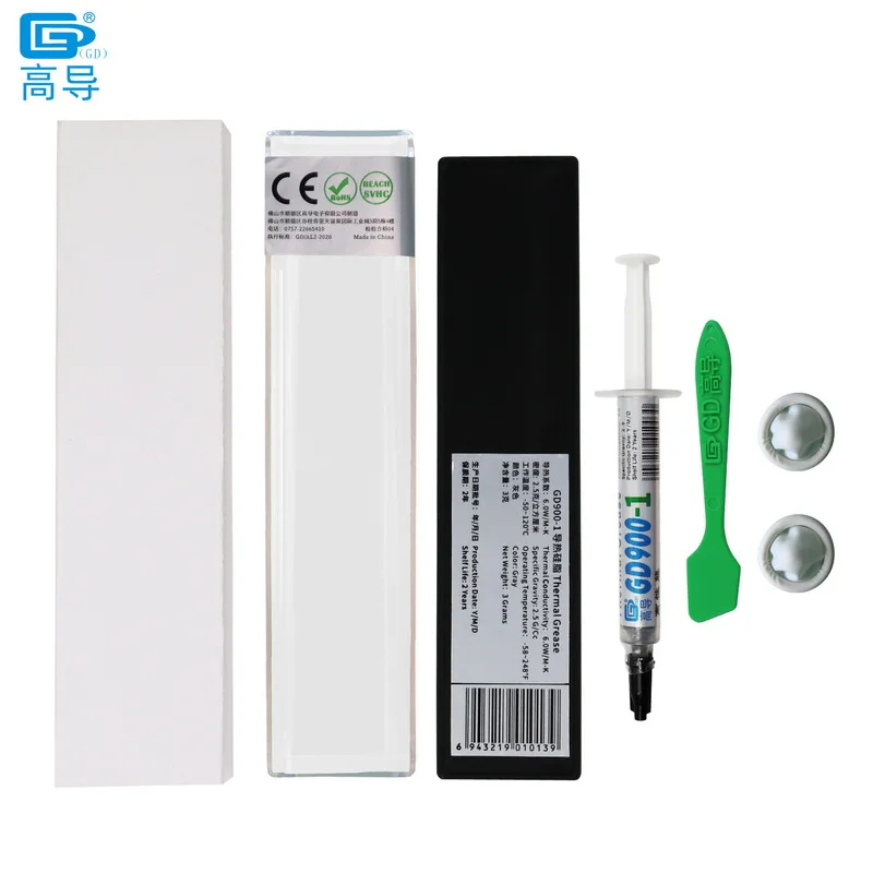 Pasta Condutora Térmica para Cpu Gd9001 Dissipador de Calor Gpu Led bx st Peso Líquido 15 30 Gramas - Imagem 2