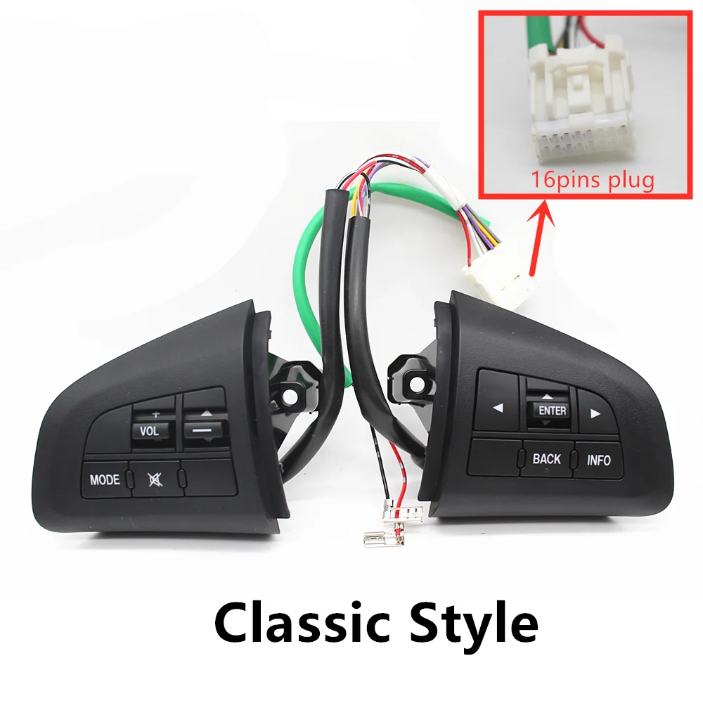 Steering Wheel Button for Mazda 3 CX5 CX7 Car Button Switch Volume