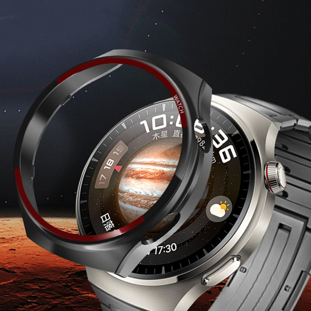 Space Edition Luxury Titanium Alloy Watch Strap and Protective Case Set