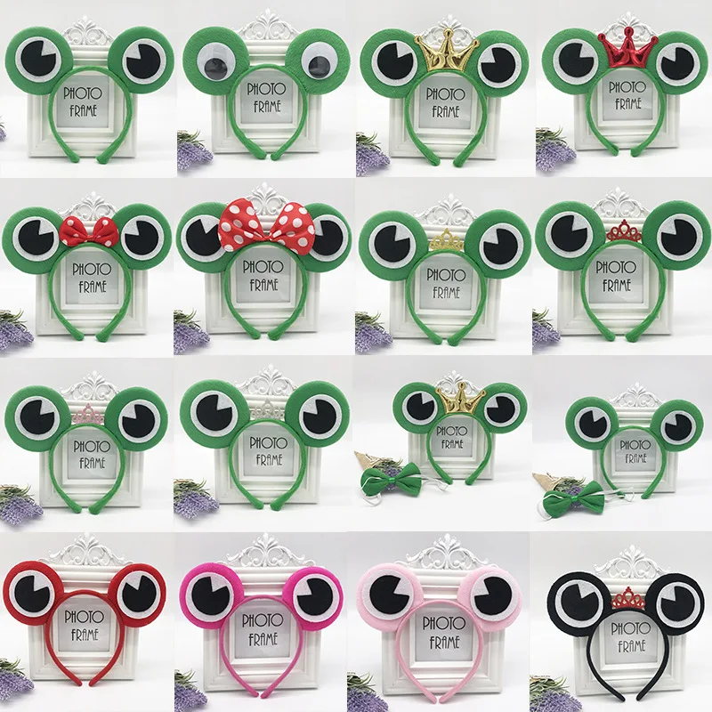 

Adult Funny Frog Eyes Headbands Hair Accessories Kids Party Head Wear Festival Decoration Children Gift