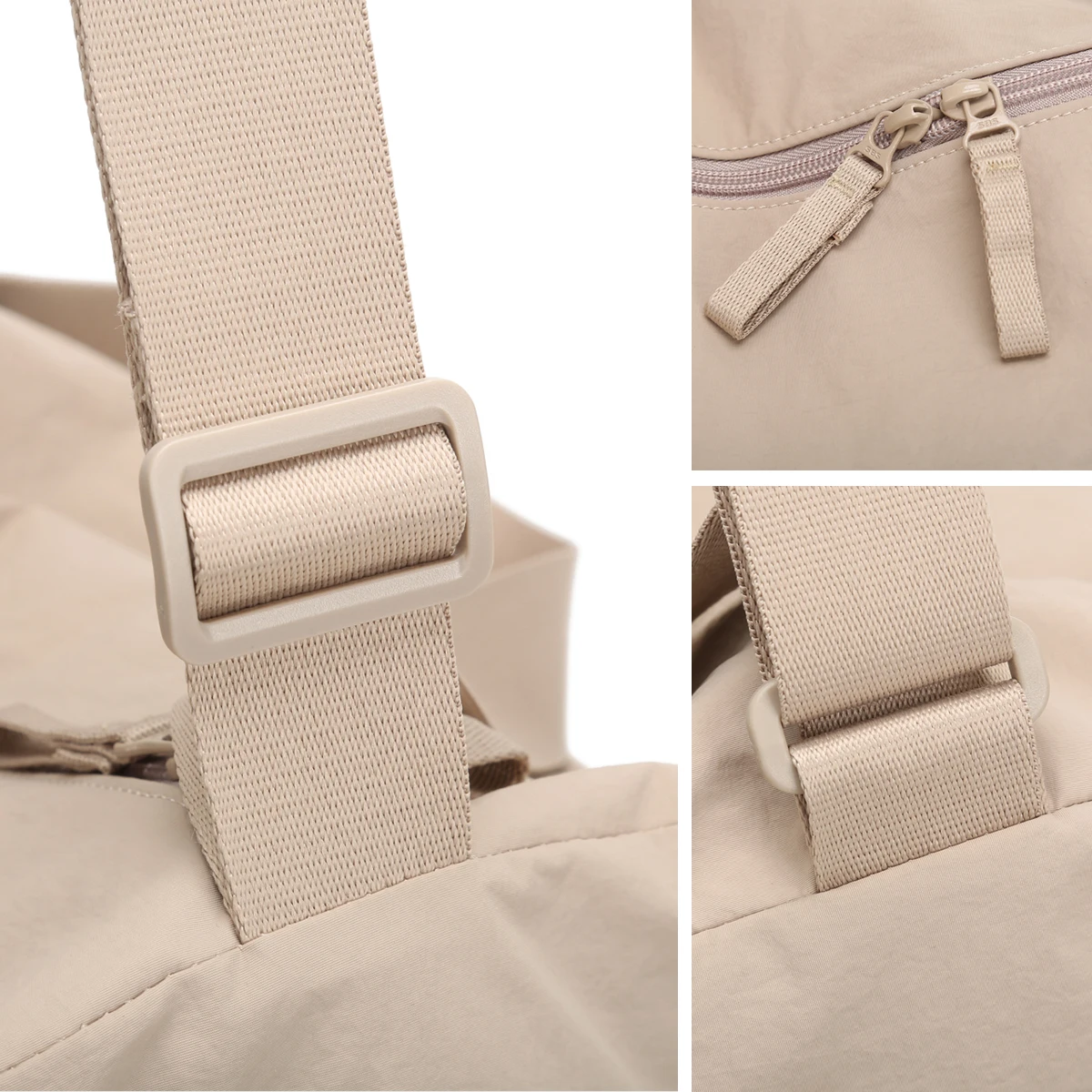 Short-Distance Fitness Bag for Men, Wet and Dry Separation Shoulder Bag, Cross-Body Multi-Functional Travel Bag, Women's Training Swimming Bag with Shoe Compartment