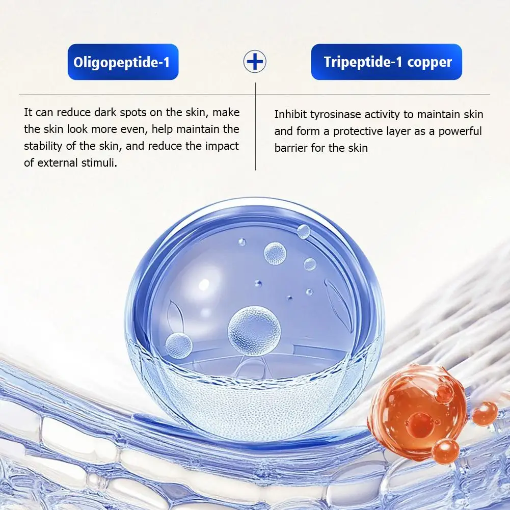 100ml Blaues Kupferpeptid Anti-Falten Essenz - Hochkonzentrierte Flüssigkeit für Frische Haut, Nicht Ölig, Schnelle Straffung – Detail 8