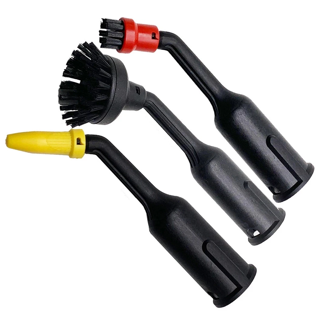 Фото Сменная щетка с силовым соплом для Karcher SC1/SC2/SC3/SC4/SC5 аксессуары для пароочистителя короткие/длинные запасные части для пароочистителя №5