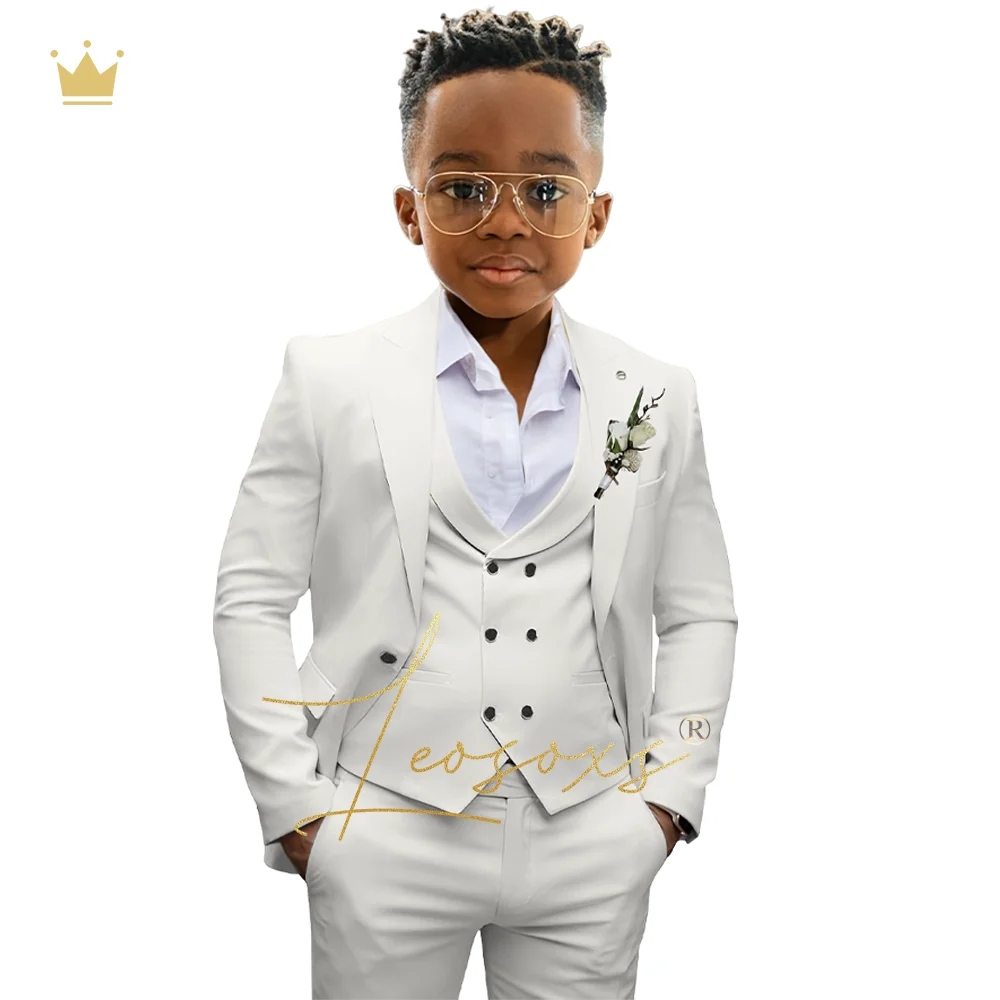 Boys 3 Piece Formal Suit Set for 3-16 Years Old