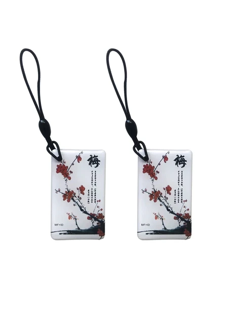 ID+IC UID 13.56MHZ 125KHZ T5577 EM4305 RFID Changeable Rewrite Rewritable Composite Card Dual Chip Frequency 2Pcs 3