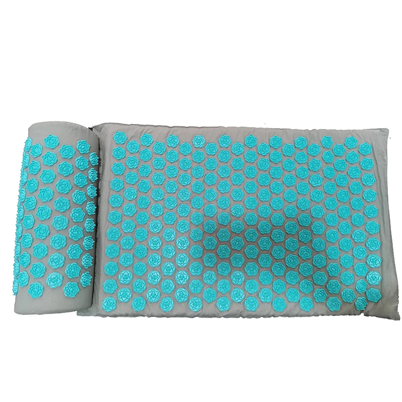 Spike Massage Lotus Acupuncture Cushion Massage Yoga Mat Acupressure Relieve Stress Back Body Pain For Yoga Mat Sports Floor Mats Massage Pad Yoga Fitness Equipment