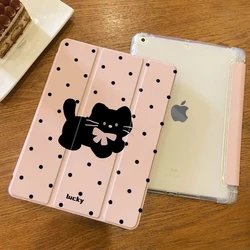 Whimsical Cat Design Tablet Case - Stylish and Protective Cover for A11 Plus 11 inch (STPUDM - TD18026)