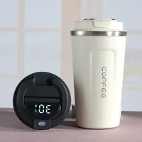 380/510ml Thermos Coffee Mug Stainless Steel Coffee Cup Temperature Display Vacuum Flask Thermal Tumbler Insulated Water Bottle 3