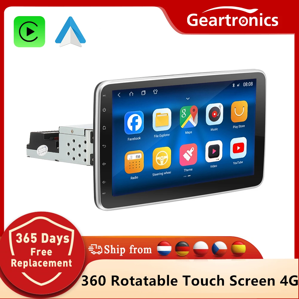 Universal 1 Din Car Multimedia Player 9/ 10 Pollici Touch Screen Wifi Android Video Player Autoradio Stereo Video Gps Auto Radio