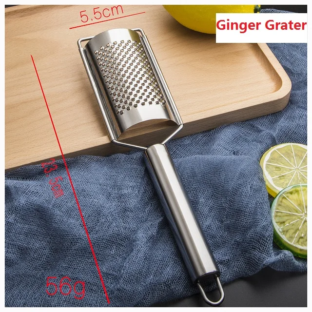 Cheese Grater, Stainless Steel Square Comfortable Grips Coarse Grater with  Hanging Loop, Pro Grade Flat Hand Held Cheese Grater - AliExpress