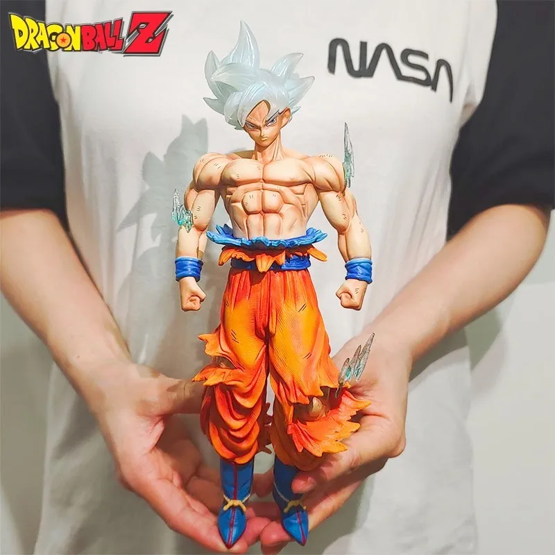 Generic Figurine Son Goku Ultra Instinct ( 32 Cm ) Anime Dragon Ball  Meilleur Cadeau à prix pas cher