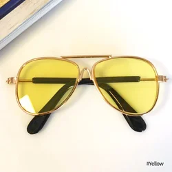 Cat Sunglasses - Colorful and Fun Sun Photo Props (Yellow)