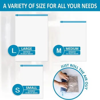 Roll-Up Travel Compression Bags 2