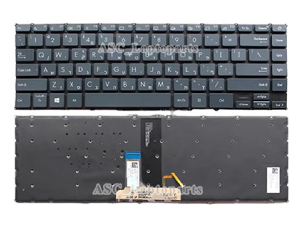 New CZ FR GR HB IT LA SP RU ND SW TI JP Keyboard for ASUS ZenBook