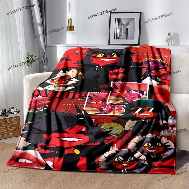 Helluva Boss Blitzo ���� �ִϸ��̼� �Ϳ��� �ε巯�� ���� ���, �Ž� ħ�� ħ�� ����, ��ũ�� �ö��� ���, ��� ��� ����