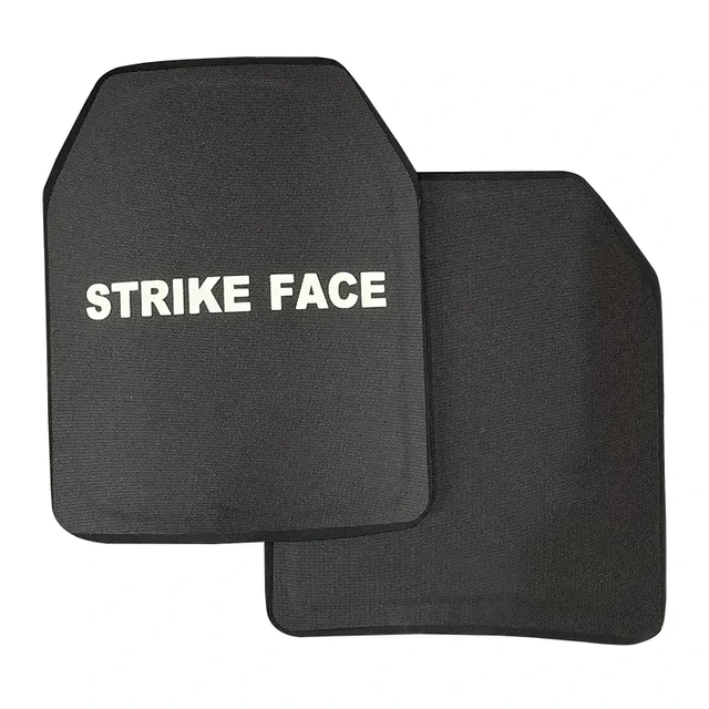 NIJ III/NIJ IIIA Bulletproof Plate10x12 Inches Light Tactical UHMWPE Bulletproof Protection Body Armor Vest Insert Plate 2
