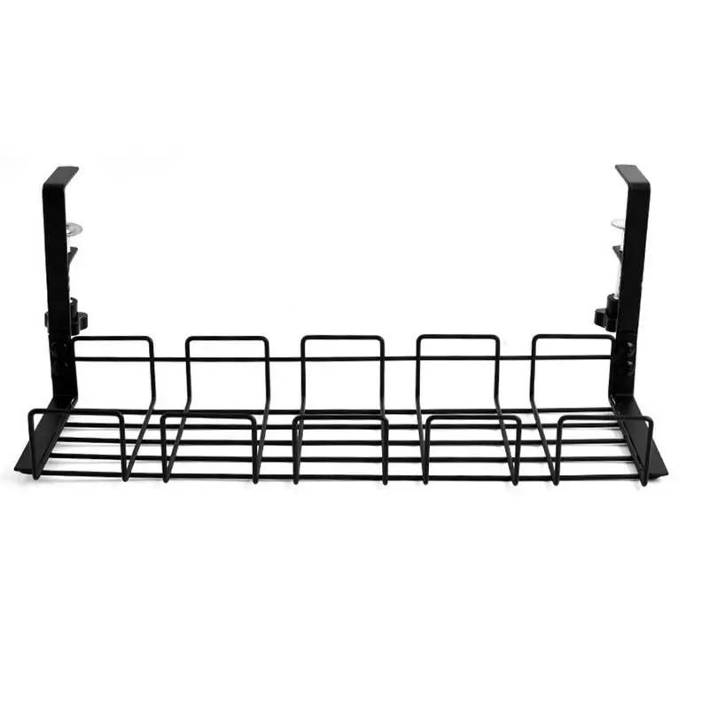 

Подставка под стол для управления кабелями, вешалка с сильной нагрузкой, легкий органайзер для хранения с защитой от намотки, держатель-адаптер, полка