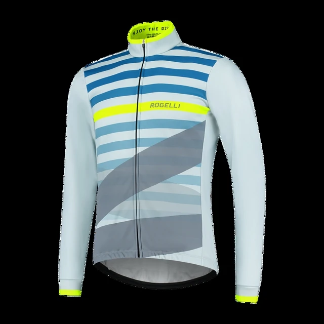 thumbnail image 1 of Rogelli Cycling - Maillot de ciclismo para hombre, invierno 2023, chaqueta térmica polar para ciclismo de montaña, abrigo cálido para exteriores, 1 of 5