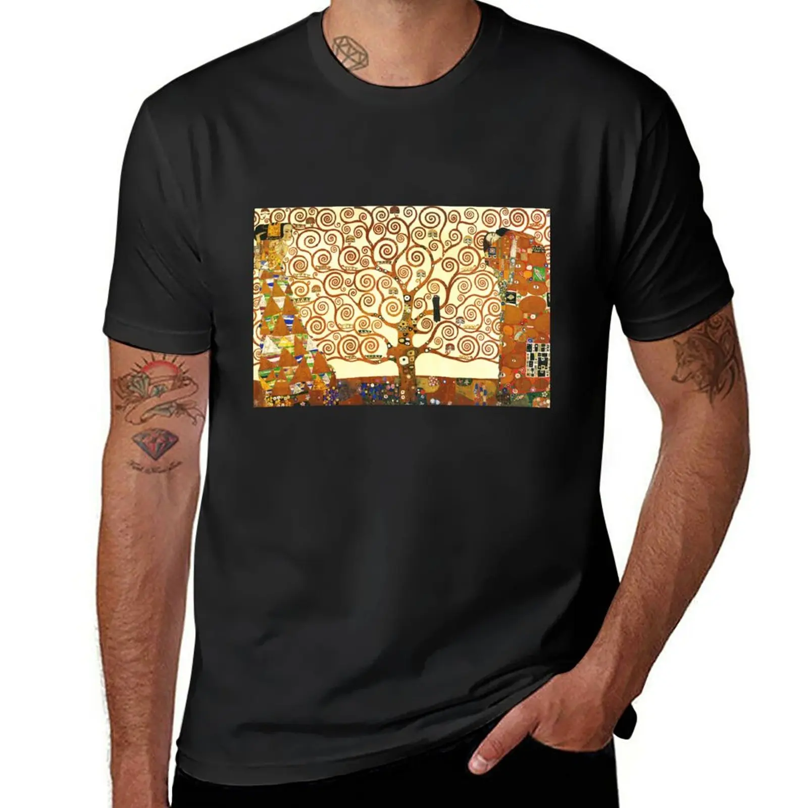 

New HD The Tree of Life, 1905 by Gustav Klimt - HIGH DEFINITION T-Shirt vintage t shirt plain white t shirts men