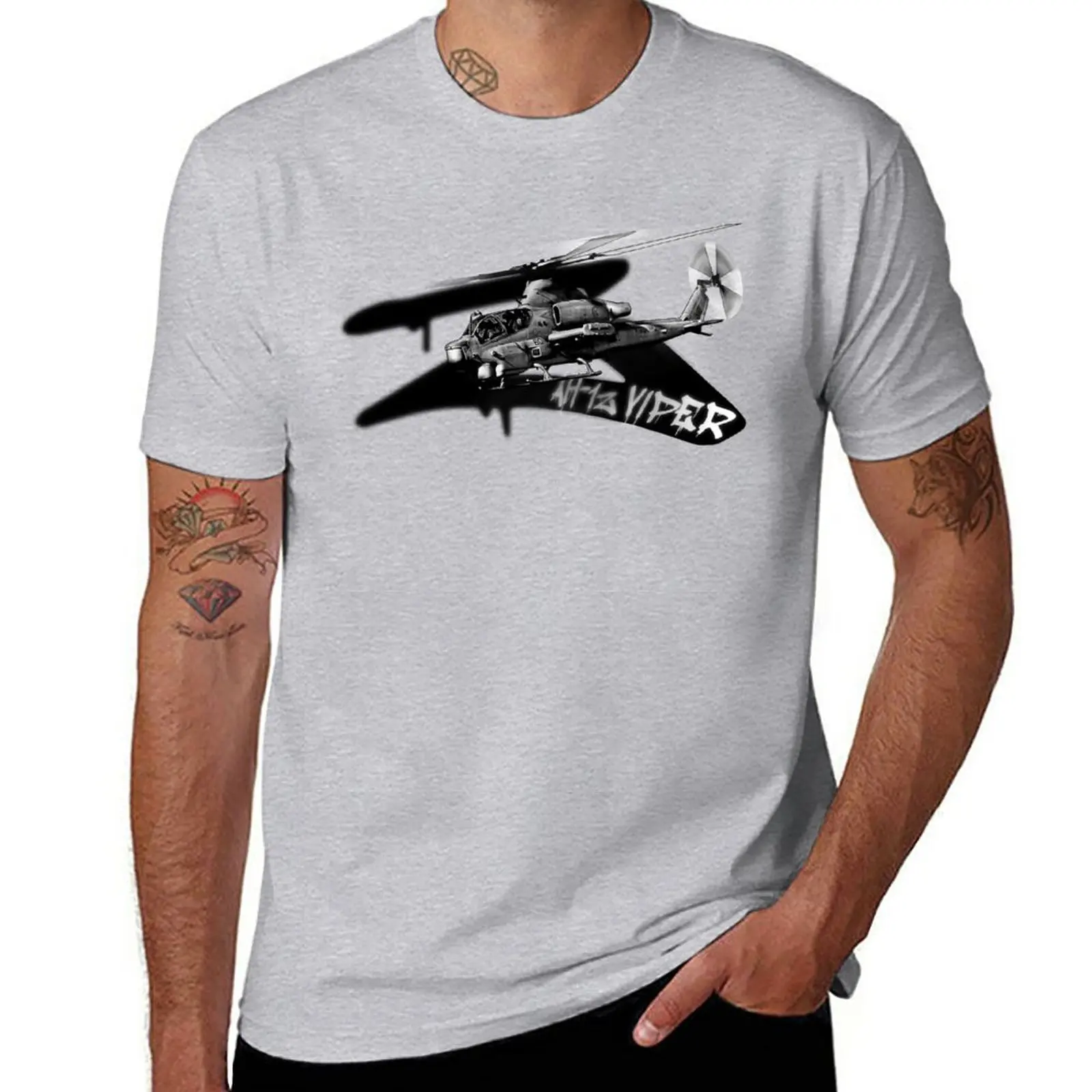 New Ah-1Z Viper T-Shirt Anime Clothes T-Shirt Ad Asciugatura Rapida Kawaii Clothes Clothes For Men