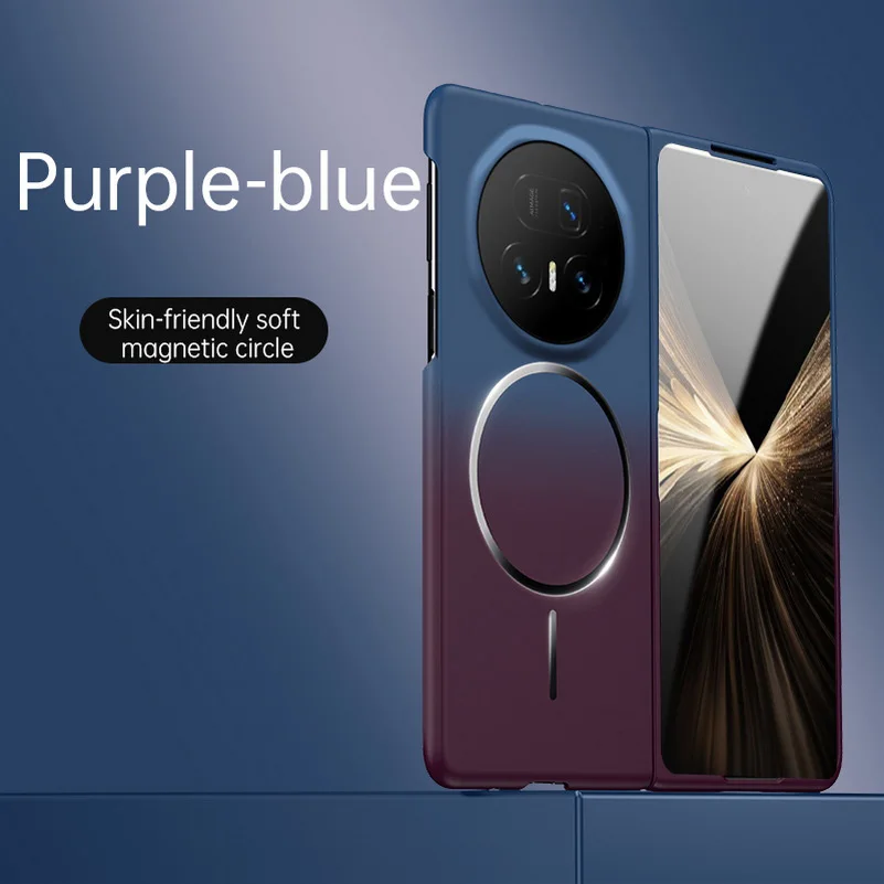 Delicate & Skin-Friendly Gradient Strong Magnetic Phone Case with Camera Protection