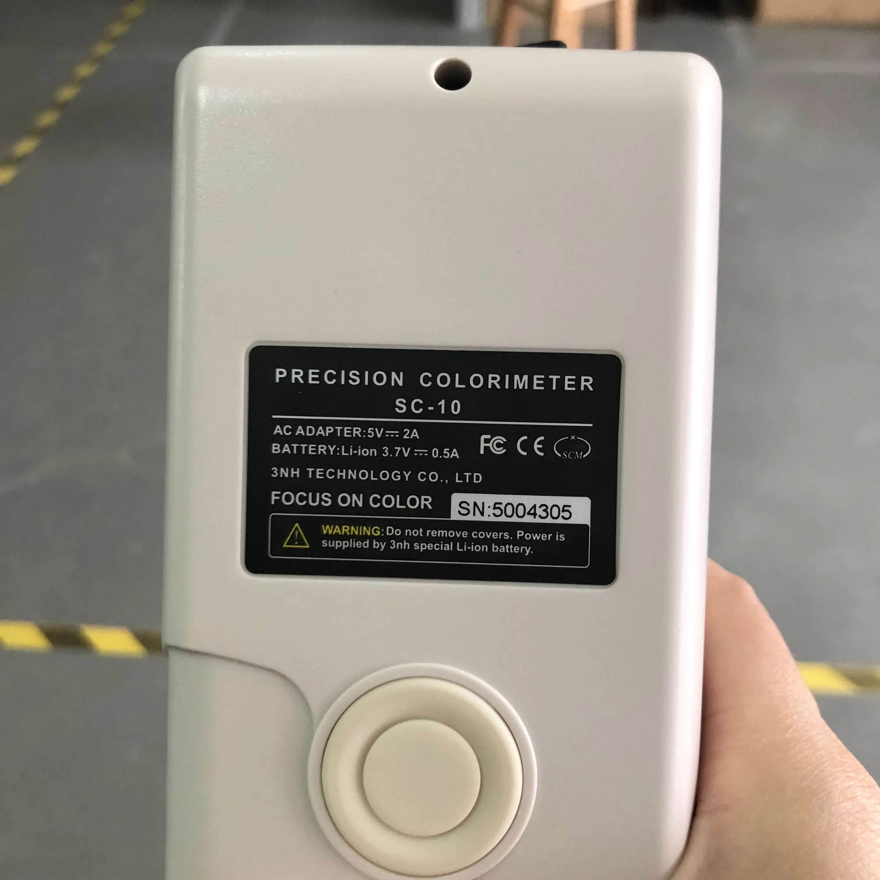 3nh SC-10 Handheld Colorimeter Measuring Diameter 4mm High Precision Dual Positioning SC-10 Colorimeter Measuring 3