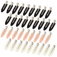 4pcs/set No Bend Seamless Hair Clips Side Bangs Barrette Makeup Washing Face Accessories Women Girls Styling Hairpins 2